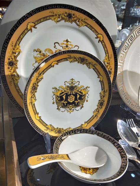 hermes yellow plates|very expensive dining set hermes.